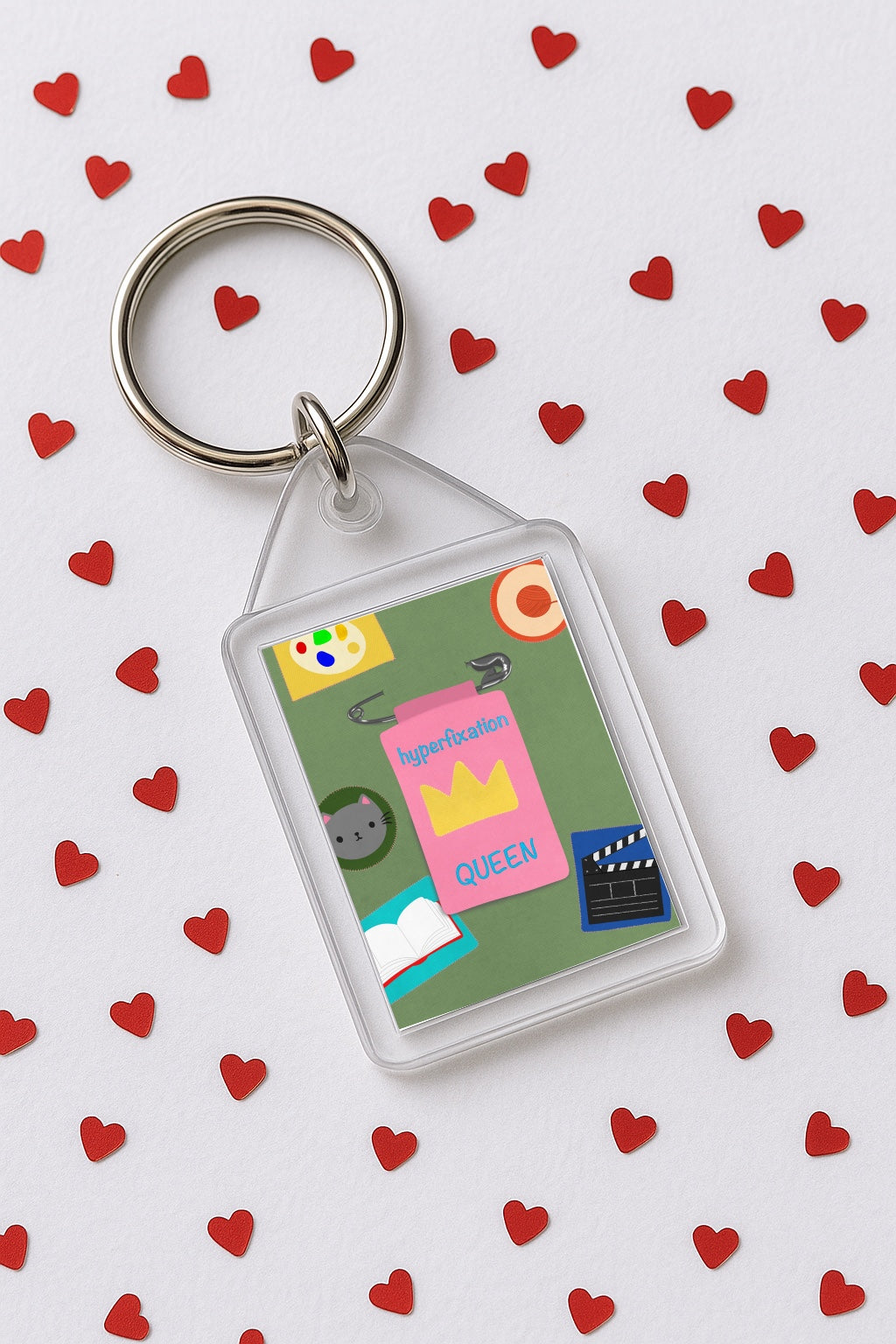 Mini Art Print Keyrings🎨
